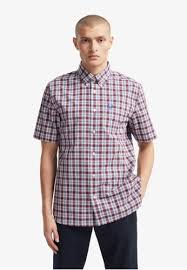 Fred Perry Hemd Kurzarm Small Check Port M8580-XL