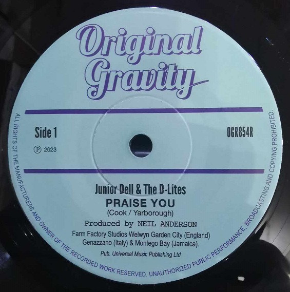 Junior Dell & The D-Lites – Praise you (7") 