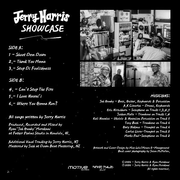 Jerry Harris – Showcase (LP)