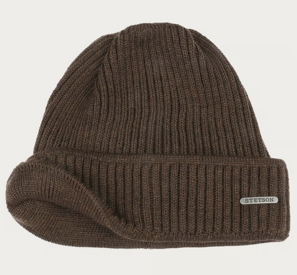 Stetson Parkman Knit Hat (Dark Brown)
