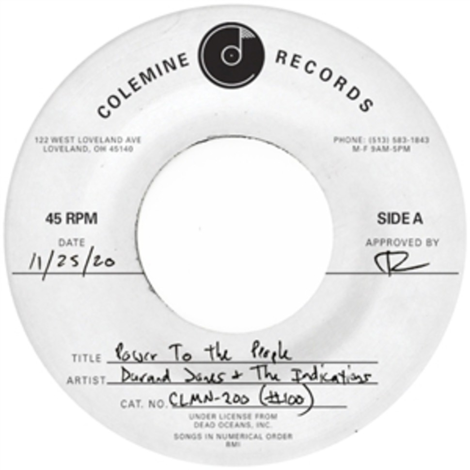 Durand Jones & The Indications - Power To The People / Never Heard 'Em Say (7'') 
