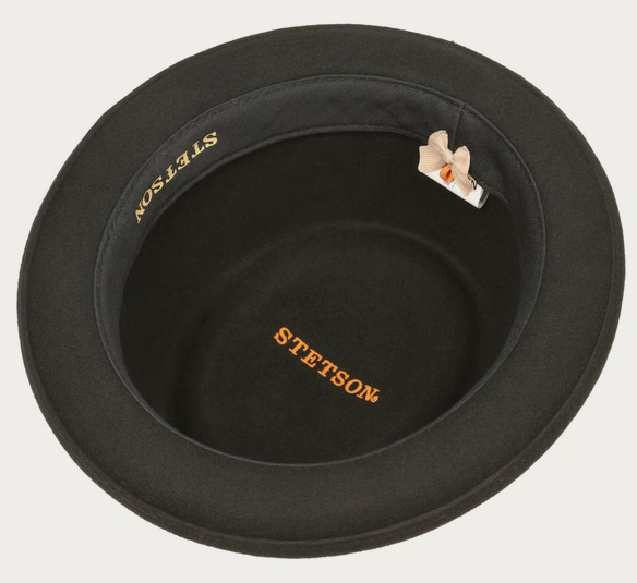 Stetson Pennsylvania Pork Pie Hat (Black)