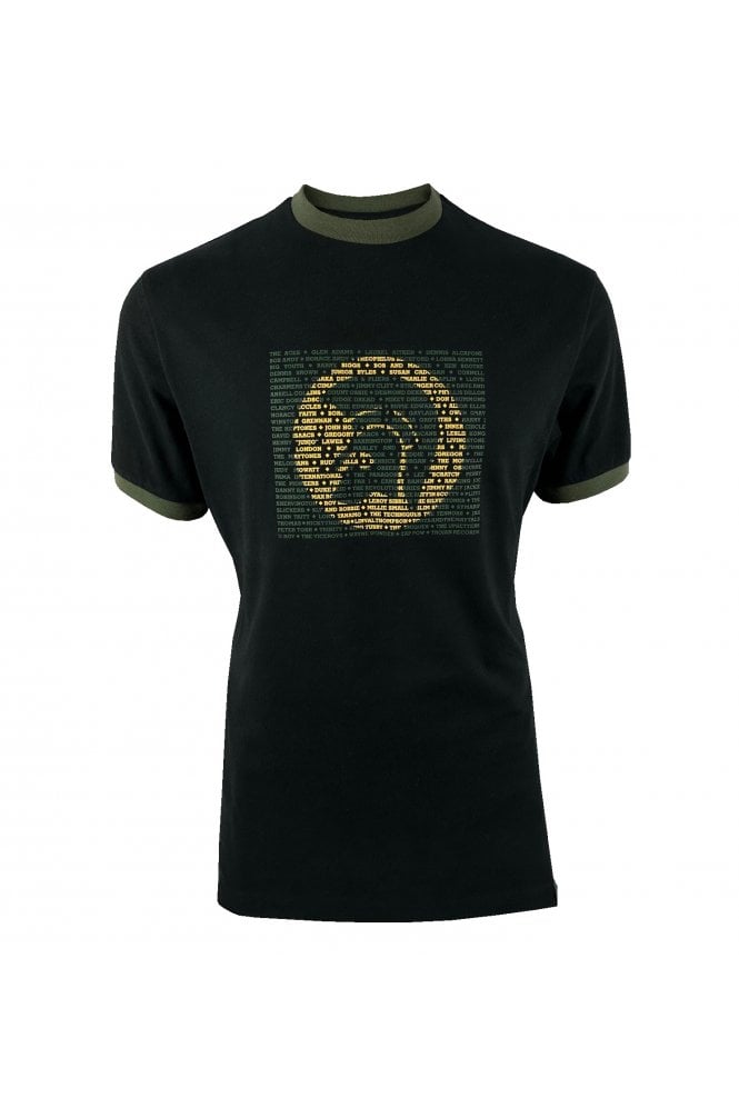 Trojan Artist Logo T-Shirt in Black 
