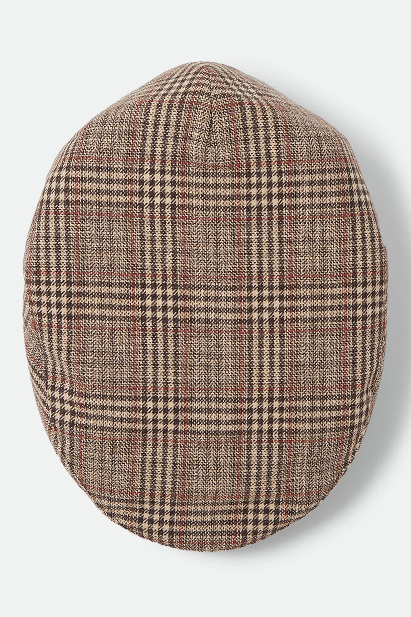 Brixton Hooligan Snap Cap (Brown/Tan/Red Plaid)