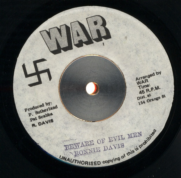 Ronnie Davis – Beware Of Evil Men (7")        