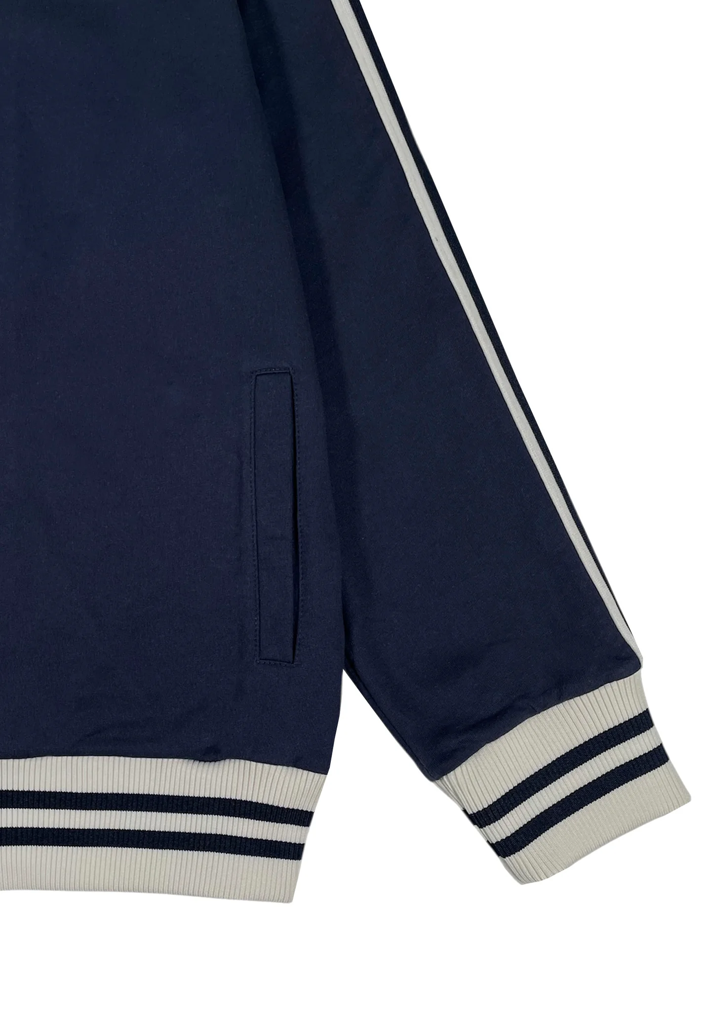 Merc Sweatshirt Jacket Lucas (Navy) Merc Sweatshirt Jacket Lucas (Navy)