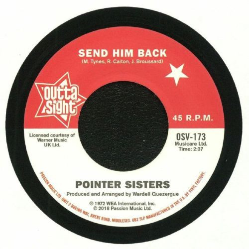 Pointer Sisters / Drifters - Send Him Back / You Got To Pay Your Dues (7")
