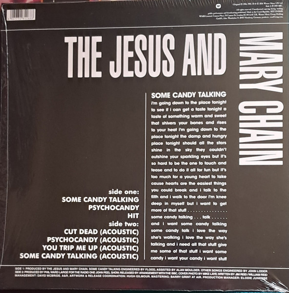The Jesus And Mary Chain – Some Candy Talking E.P.  (12")