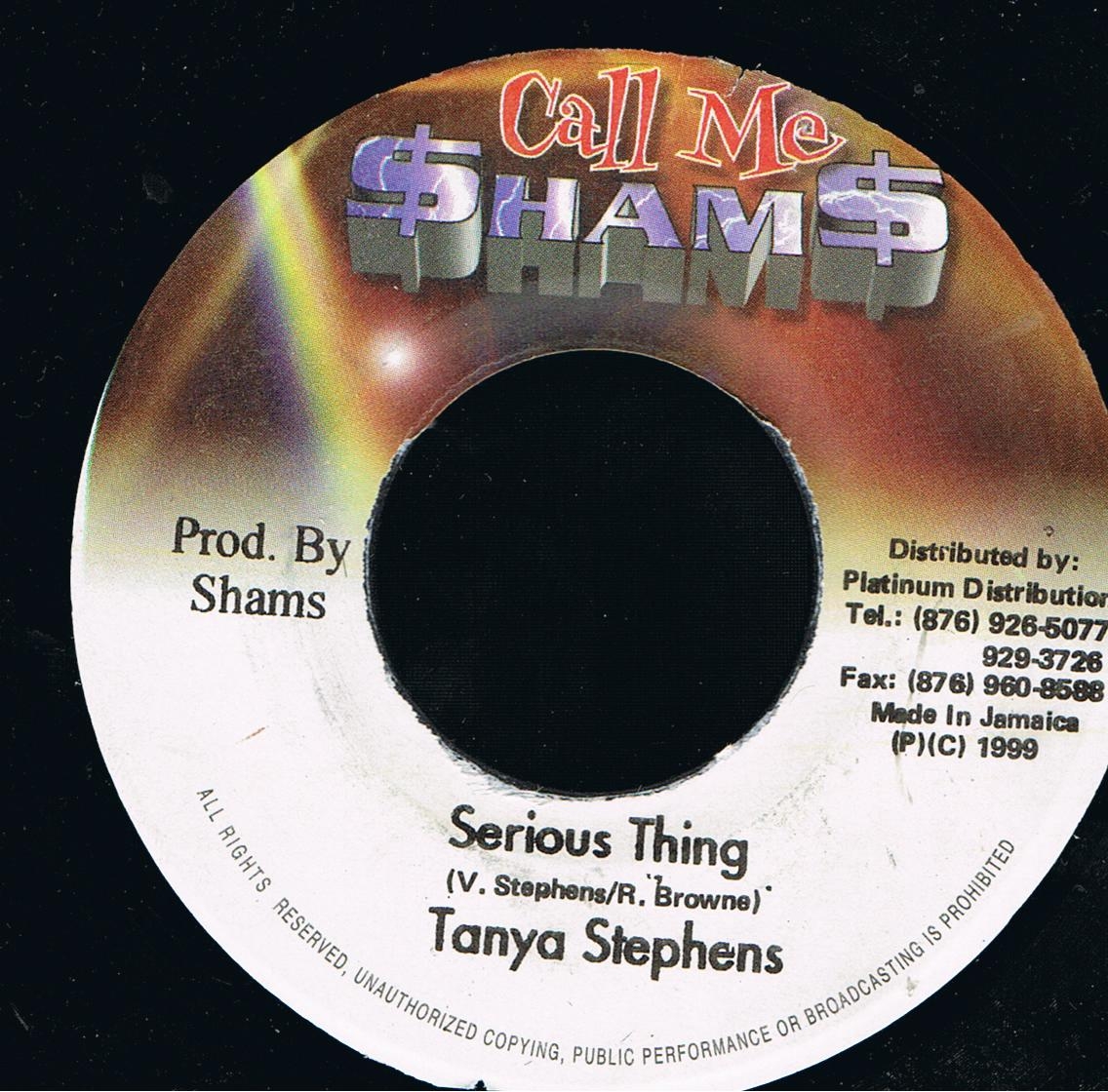 Tanya Stephens - Serious Thing (7")