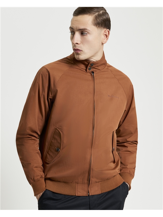 Ben Sherman Signature Harrington in Anise 