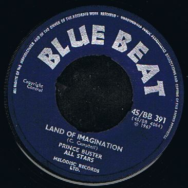 Prince Buster Allstars -  Land Of Imagination / The Barrister (Original 7")