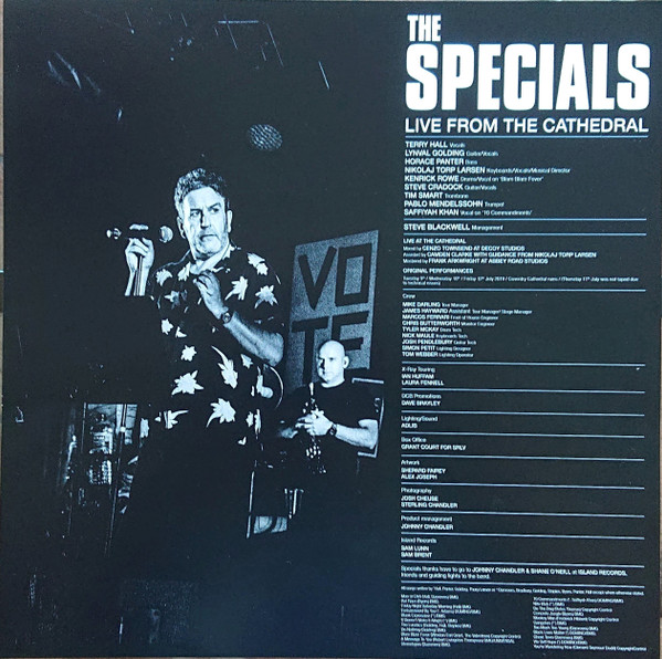 The Specials – Live From The Cathedral  (3LP) 