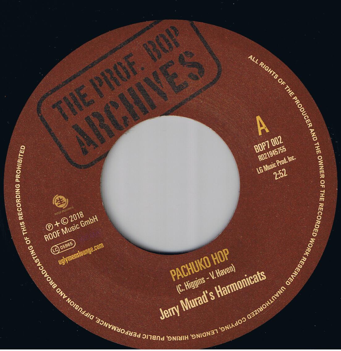 Jerry Murad's Harmonicats - Pachuko Hop / Al Brown & His Tunetoppers - Hit It And Go (7")