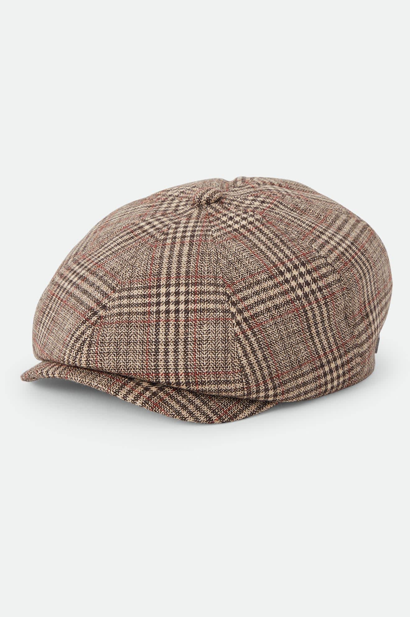 Brixton Brood Snap Cap (Brown/Tan/Red Plaid)