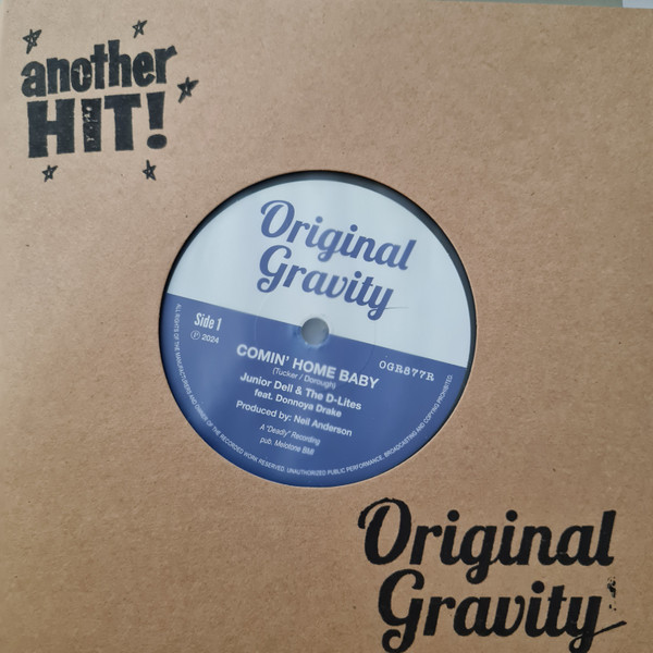 Junior Dell & The D-Lites Feat. Donnoya Drake – Comin' Home Baby (7")