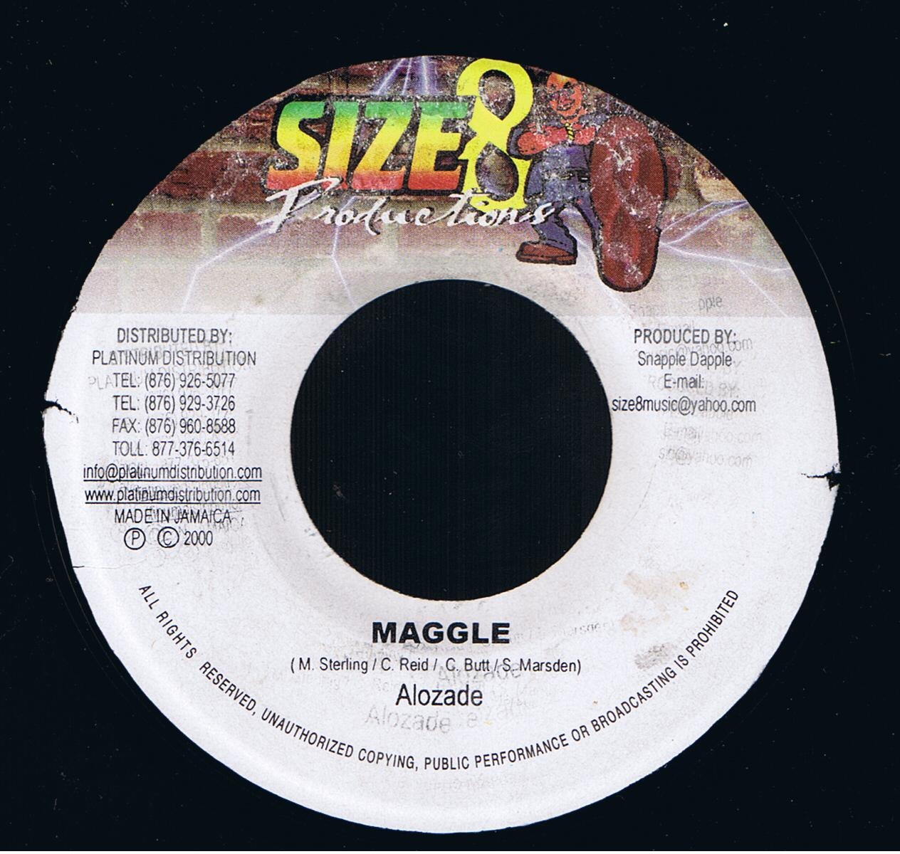 Alozade - Maggle / G Money - Spray (7") 