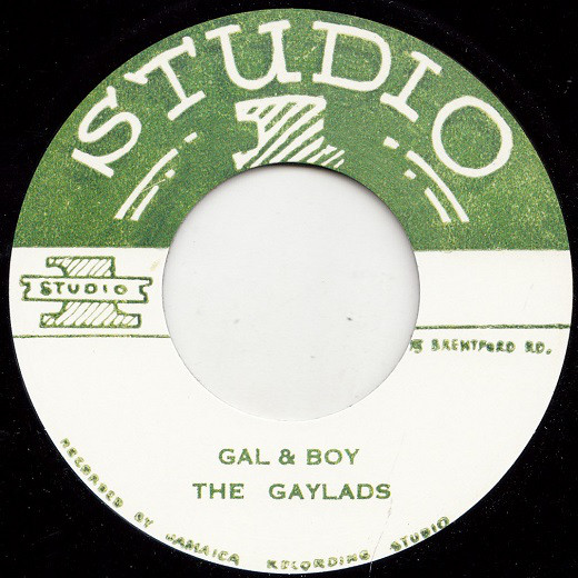 The Gaylads - Gal & Boy / Roland Alphonso - 20-75 (7")