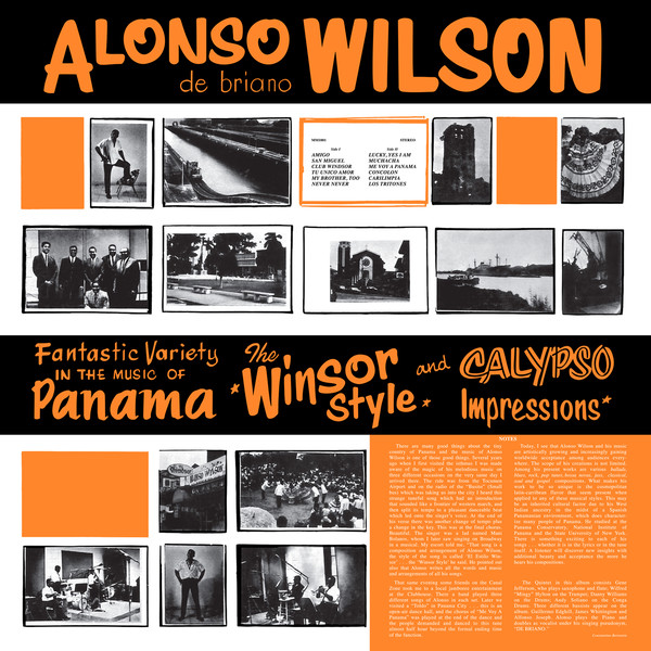 Alonso Wilson De Briano - Fantastic Variety In The Music Of Panama-The Winsor Style And Calypso Impressions (LP)