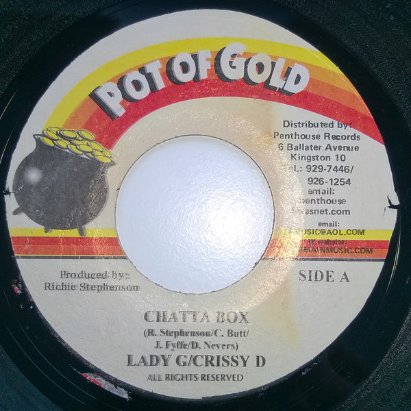 Lady G & Crissy D / Kiprich - Chatta Box / Sound A Go Round (7")