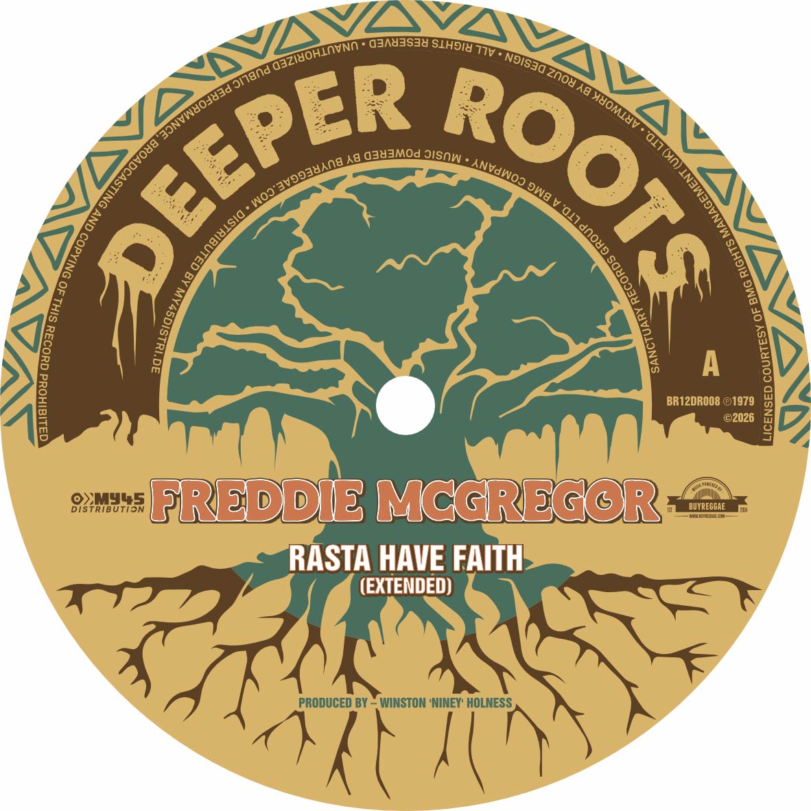 Freddie McGrego - Rasta Have Faith (Extended) (12")