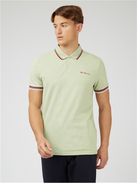 Ben Sherman Signature Polo in Pistachio