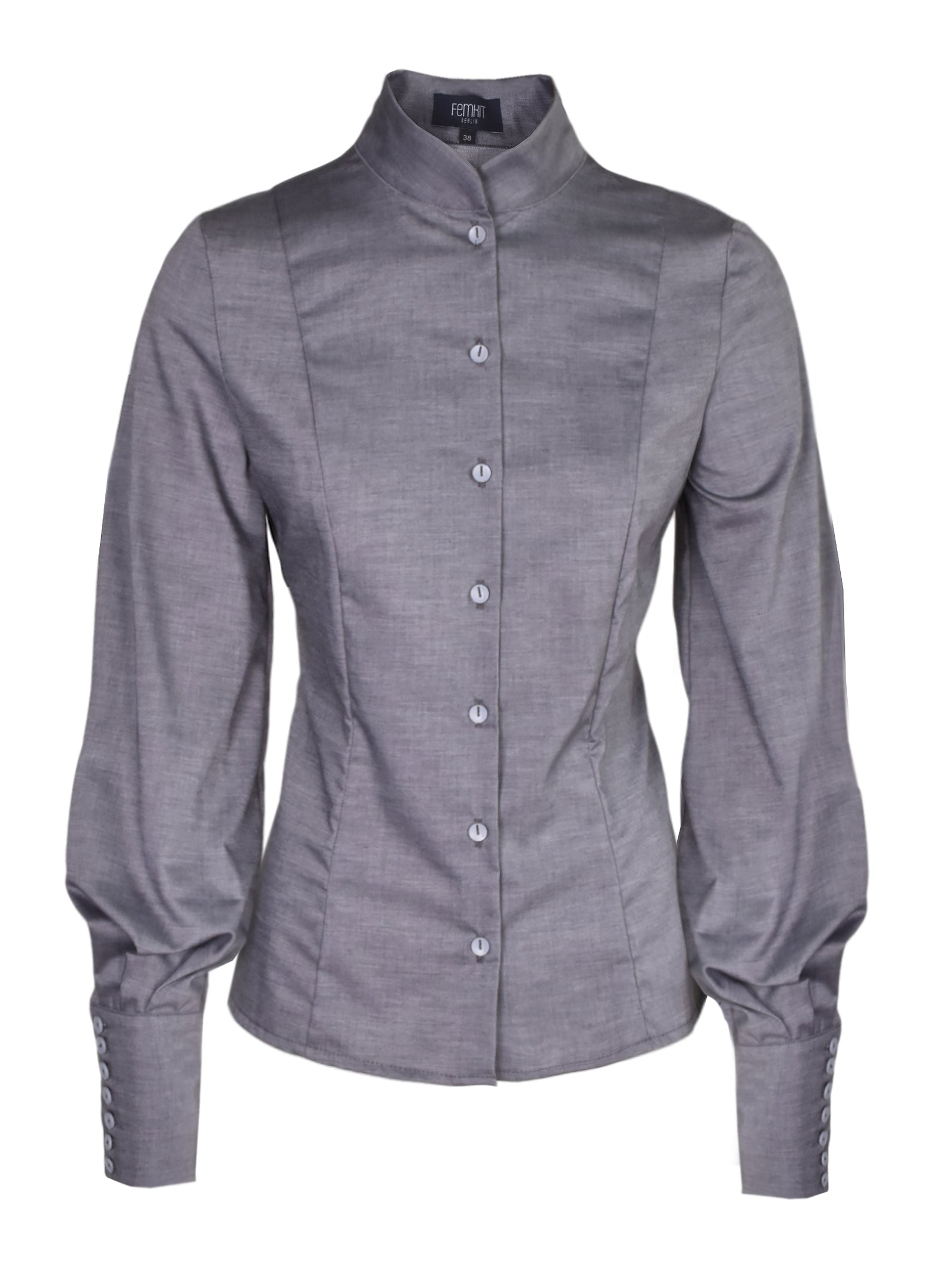 Femkit Bluse E.D.I.T.H (Grey)