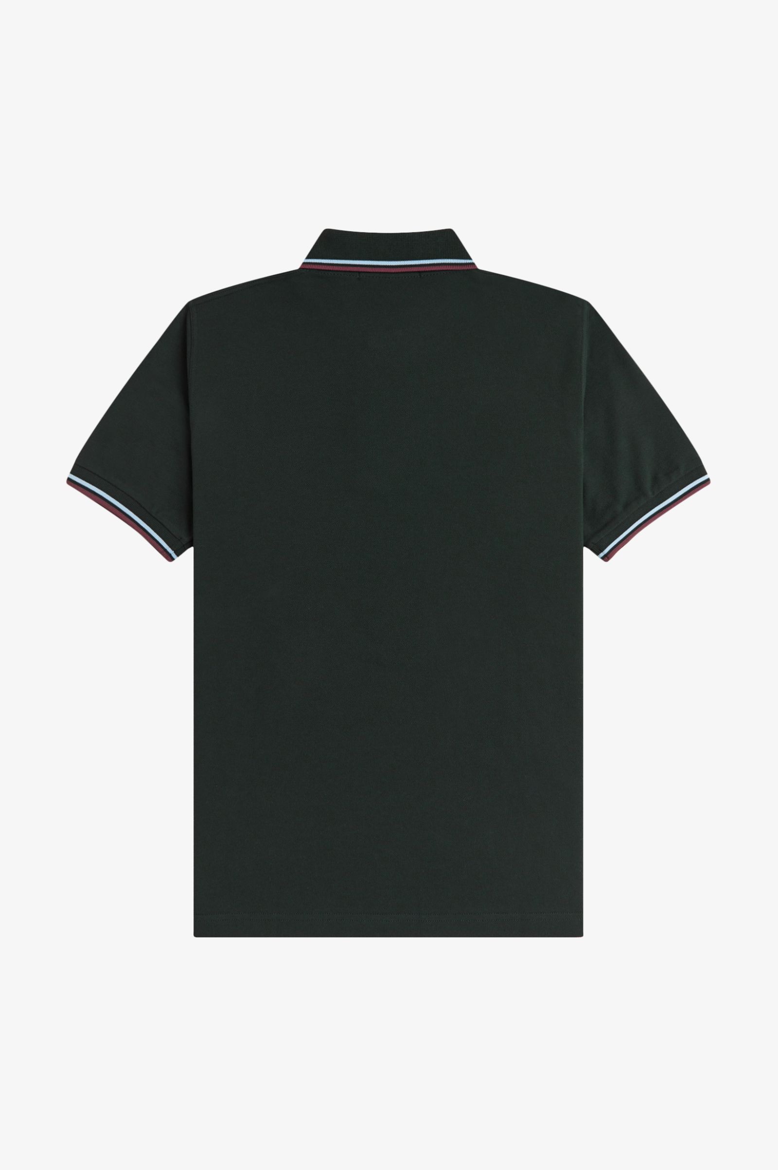  Fred Perry Made in England M12 Poloshirt (Nightgreen/Ice/Oxblood)