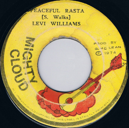 Levi Williams - Peaceful Rastaman / The Mighty Clouds - History Of Dub (7")