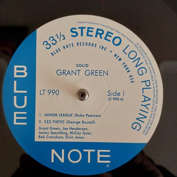 Grant Green – Solid (LP) 