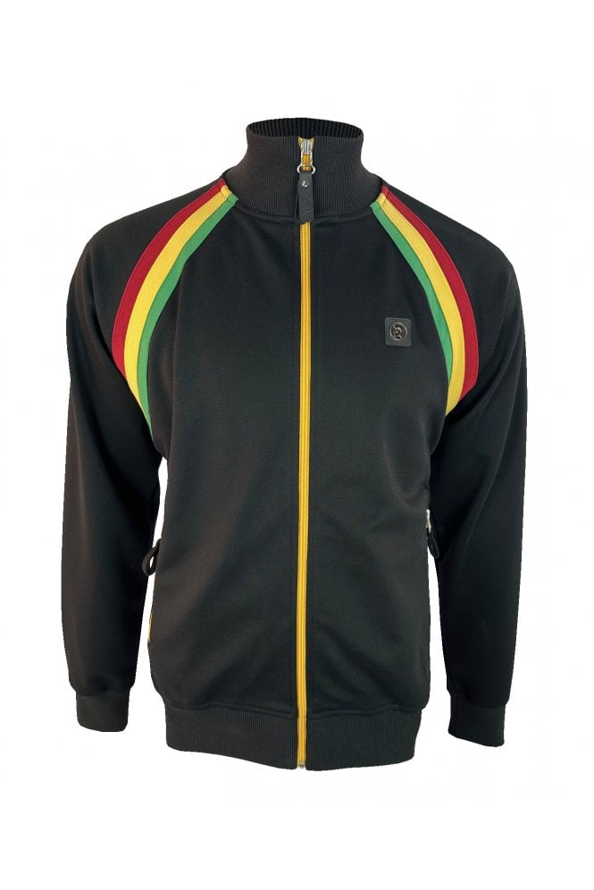 Trojan Raglan Taped Track Top (Rasta) TR/9053