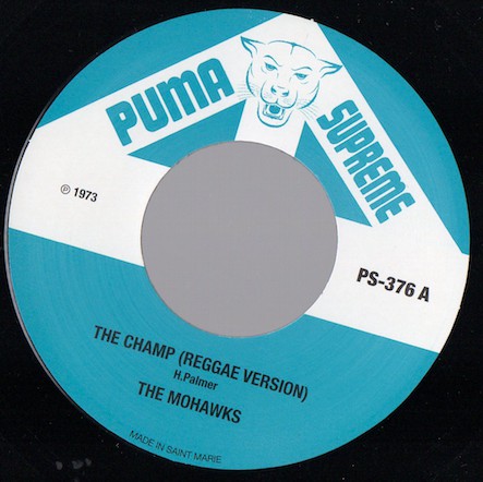 The Mohawks - The Champ (Reggae Version) / The Marvels - Rock Steady (7")