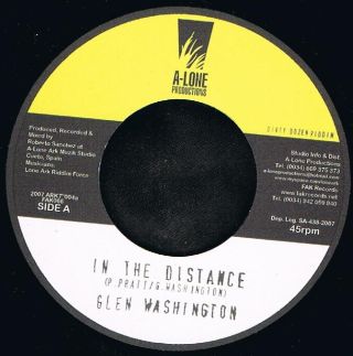 Glen Washington - In The Distance (7")
