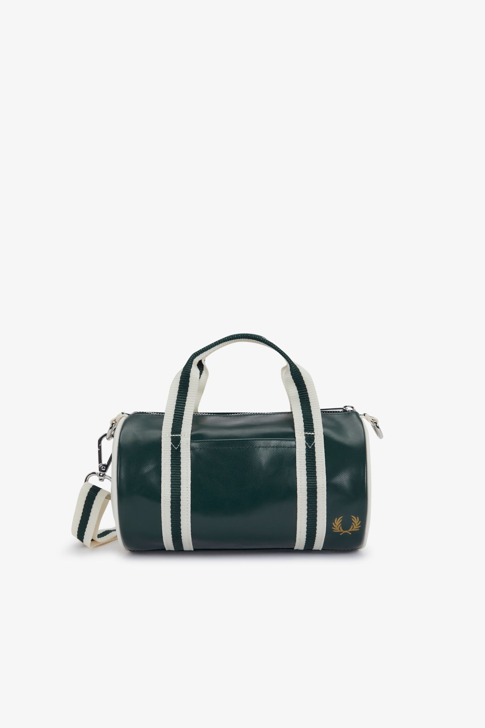 Fred Perry Classic Barrel Bag (Grassroots/Ecru)