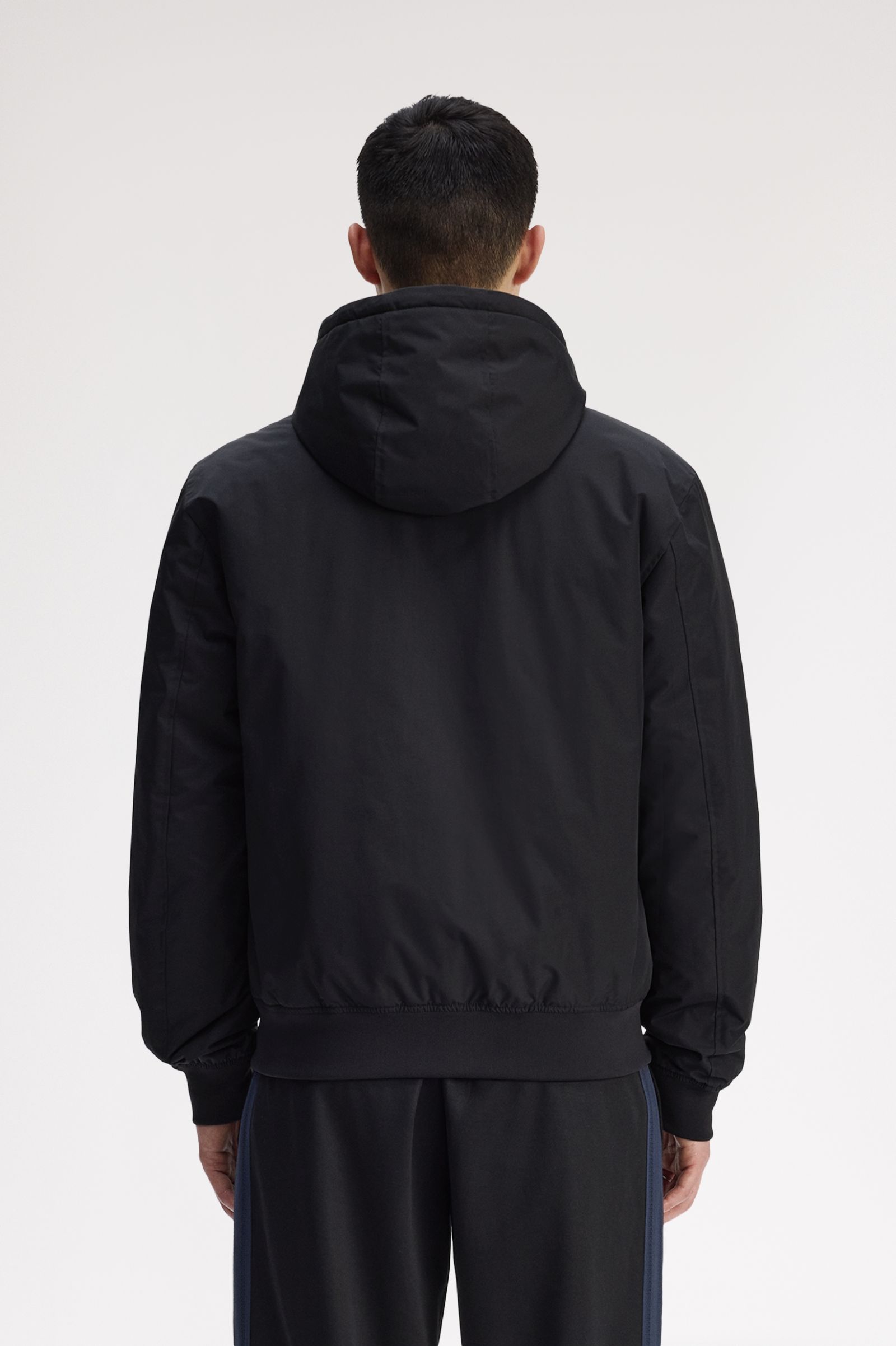 Fred Perry Hooded Brentham Jacket (Black)