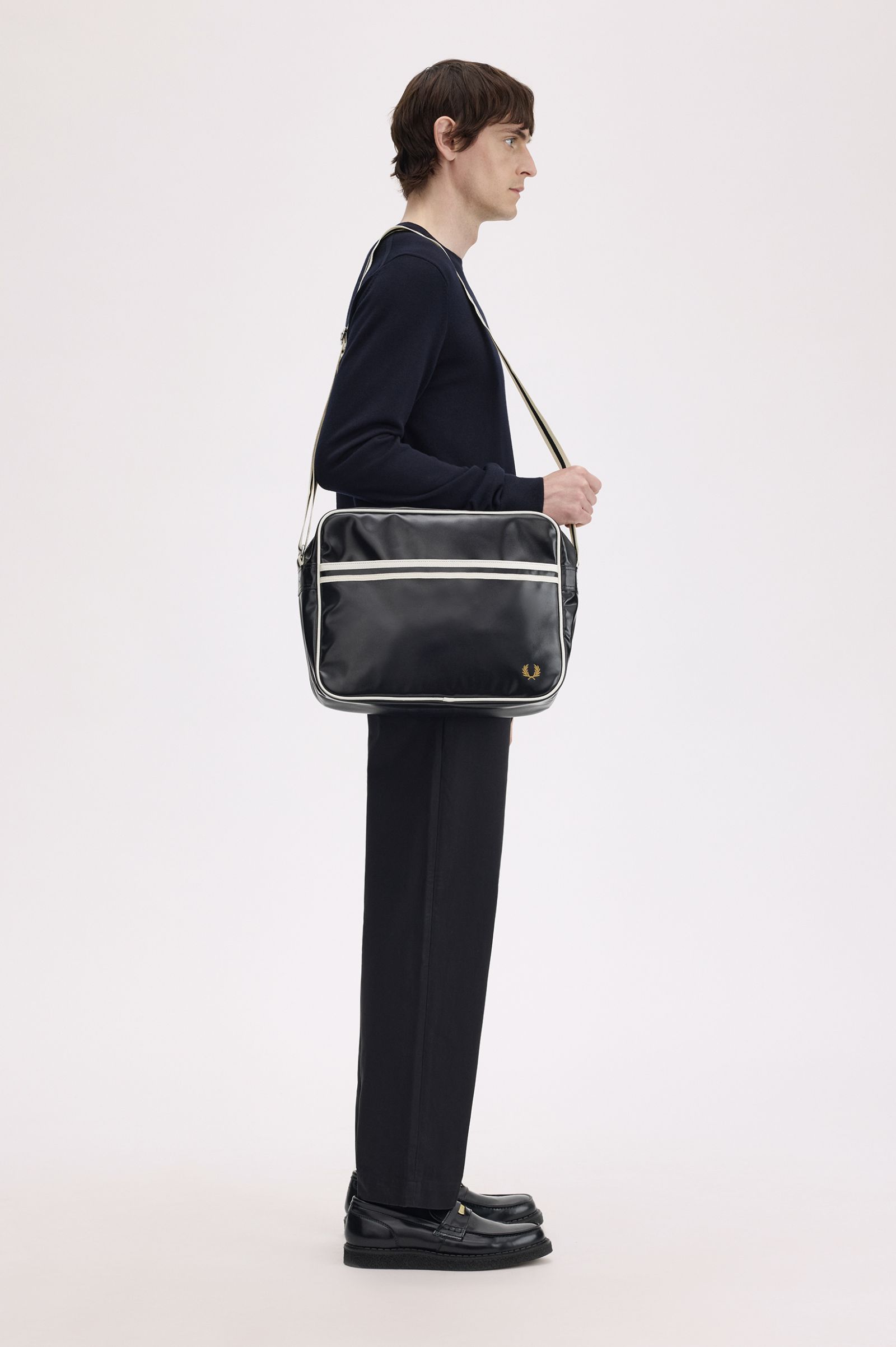 Fred Perry Classic Shoulder Bag (Black)