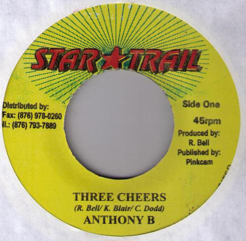 Anthony B - Three Cheers / Version (7")