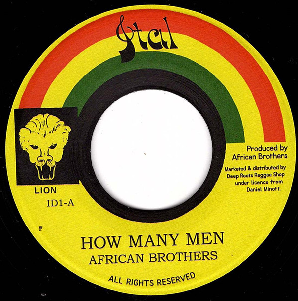 The African Brothers - How Many Men / Version (7")