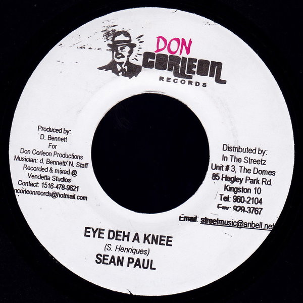 Sean Paul – Eye Deh A Knee / Jonkanoo - (Version) (7")                              