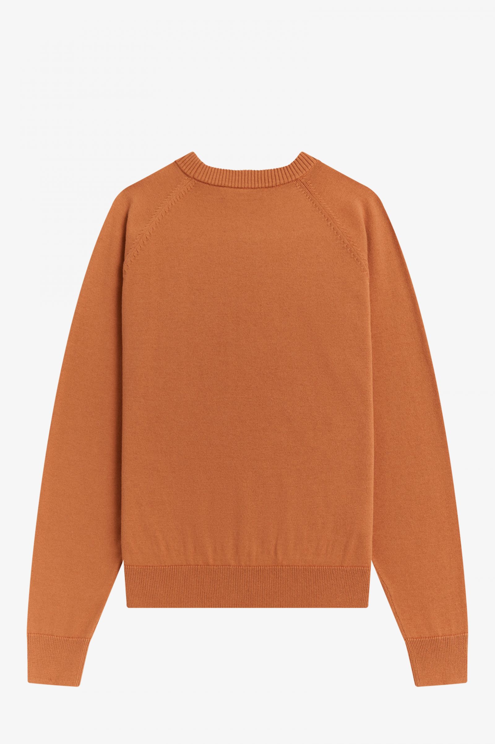 Fred Perry  Damen Crew Neck Jumper Pullover in Court Clay