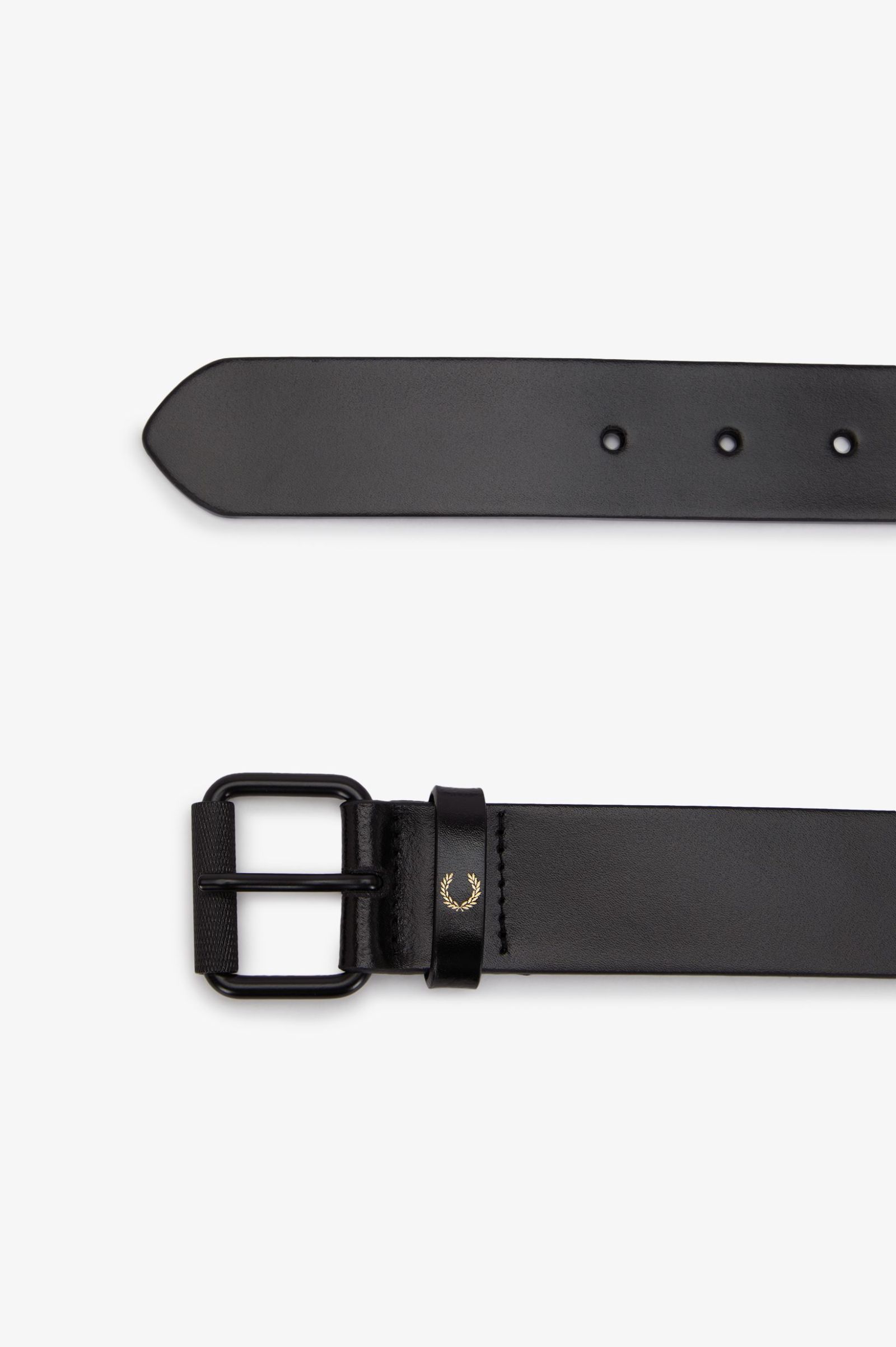 Fred Perry Classic Leather Belt (Black)