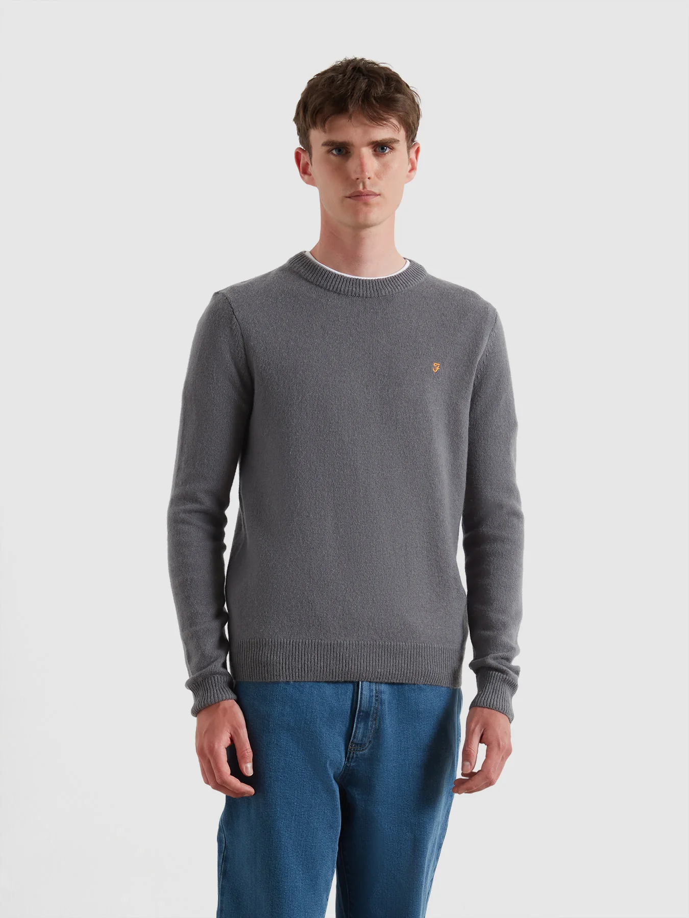 Farah Maidstone Sweater (Grey Shade) Farah Maidstone Sweater (Grey Shade)
