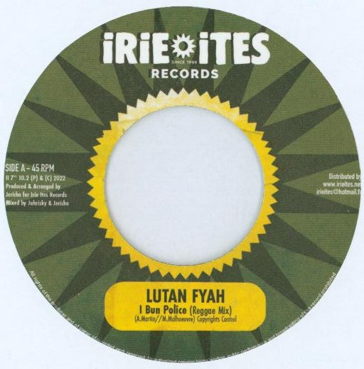 Lutan Fyah – I Bun Police (Reggae Mix) / Konshens–	She Loves Money (Reggae Mix) (7") 