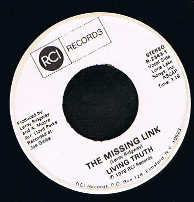 Living Truth - The Missing Link (7")