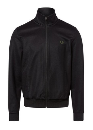 Fred Perry Track Jacket (Black/ Laurel Wreath Green)