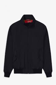 Fred Perry Classic Harrington Damen Black-14