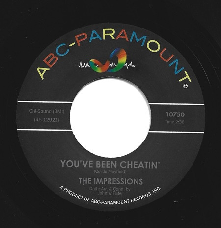 The Reflections , The Impressions – Like Adam And Eve / You’ve Been Cheatin’ (7")