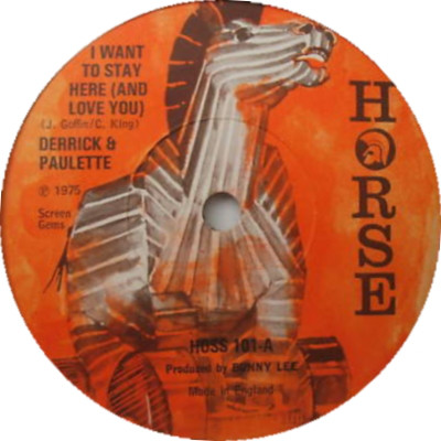 Derrick & Paulette - I Want To Stay Here (And Love You) _ Version (7")