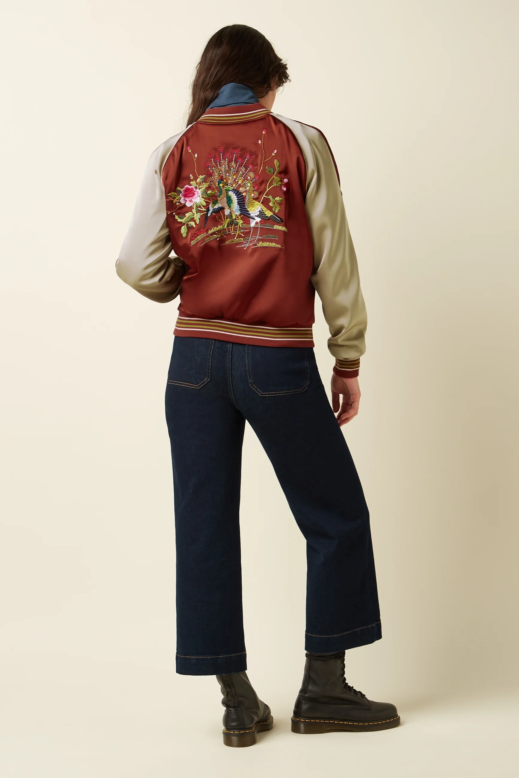 King Louie Bomber Jacket Pavonini (Rio Red)