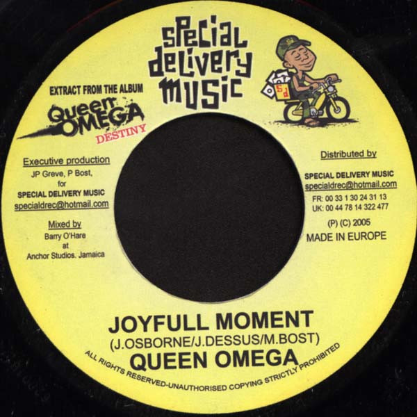 Queen Omega / Alpheus – Joyfull Moment / Because Of You (7") 