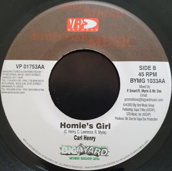 Mr. Easy & Red Fox  – Sweet Love / Carl Henry – Homie's Girl (7")